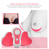 Magnet Breast Enhancer Electric Chest Enlargement Massager Anti-Chest Sagging Device Breast Acupressure Massage Therapy Tool
