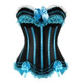 Corset Dress Victorian Retro Gown Long Skirt Set Dancing Costumes Plus Sizes available