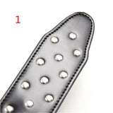Adult Games Punk Rivets Leather Paddle Sex Toys - Ships From US