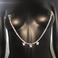 Bling Sexy Body Jewelry Lingerie Erotic Non Piercing Nipple Jewelry