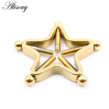 1pc Stainless Steel Sexy Women Star Screw Nipple Clamps