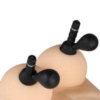 Silicone Nipple Sucker Vibrator Breast Nipple Pussy Clitoris Massager Vacuum Clamps Pump Stimulator Sex Toys