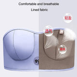 Electric Breast Massage Bra Wireless Breast Enhancement Instrument with Hot Compress Function for Breast Lift Enlarge