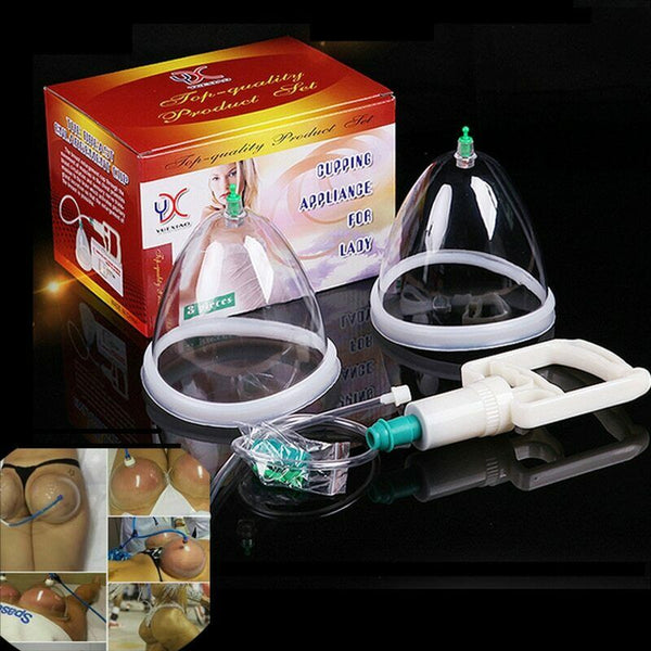 Breast & Buttocks Enhancement Pump Lifting Vacuum Suction Cupping Suction Therapy Device
