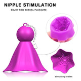 Nipple Sucker Stimulation Licking Vibrator 10 Mode Breast Sex Toys For Women