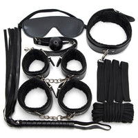 Sex Toys for Adults BDSM Toy Chest, Handcuffs Nipple Clamps Gag Whip Rope - Ships From US