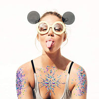 1Pcs Jewels Tattoo Rhinestone Stickers Body Gems Glitter Self-Adhesive Chest Decals