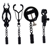 New Metal Adjustable Heavy Pendant Nipple Clamps - Ships From US