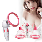 Electric Breast Enlargement Massager Enhancement Chest Massage Infrared Heating Therapy Vacuum Pump Cup Breast Massager Tool