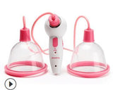 Electric Breast Enlargement Massager Enhancement Chest Massage Infrared Heating Therapy Vacuum Pump Cup Breast Massager Tool