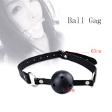Leather Sex Handcuffs Collar Whip Gag Nipple Clamps Rope Bondage BDSM Kits Toy Chest - Ships From US