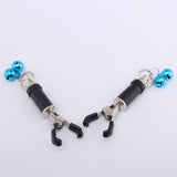Butterfly Style Stainless Steel Metal Chain Nipple Clips Exotic Accessories