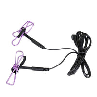 Electric Shock Nipple Clamps Labia Torture Therapy Massager SM Player Sex Toys Accessory