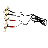 Electric Shock Nipple Clamps Labia Torture Therapy Massager SM Player Sex Toys Accessory