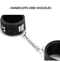 10pcs Sex Bondage Set BDSM Handcuff Collar Nipples Clamps Gag Whip Rope Sex Products Erotic Sex Toys for Couples Adult Products